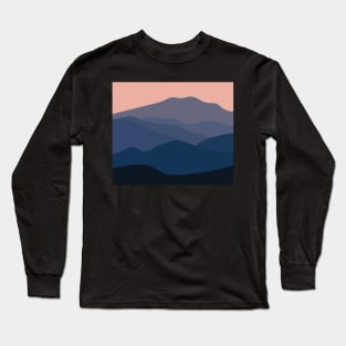 Sunset Mountains Long Sleeve T-Shirt